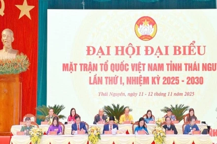 Đại hội đại biểu Mặt trận Tổ quốc tỉnh Thái Nguyên lần I được tổ chức với tinh thần "Đoàn kết-Dân chủ-Đổi mới-Sáng tạo- Phát triển".