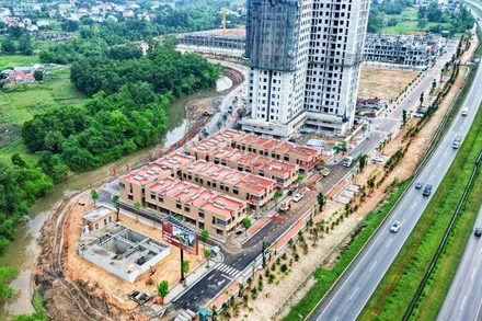 Đến tháng 9/2025, dự án nhà ở xã hội Khu dân cư Đại Thắng với quy mô 395 căn hộ đã cơ bản hoàn thành.