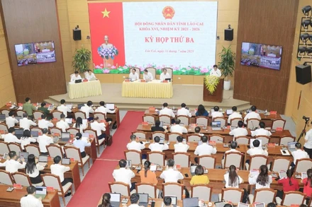 Kỳ họp thứ 3 Hội đồng nhân dân tỉnh Lào Cai khóa XVI thông qua nhiều Nghị quyết quan trọng.