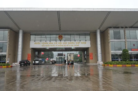 Cửa khẩu quốc tế đường bộ số II Kim Thành, tỉnh Lào Cai.