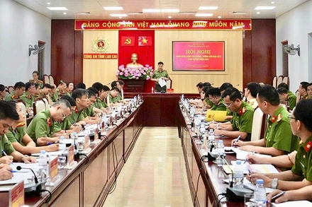 Công an tỉnh Lào Cai triển khai công tác phòng, chống bão số 3 (Wipha).