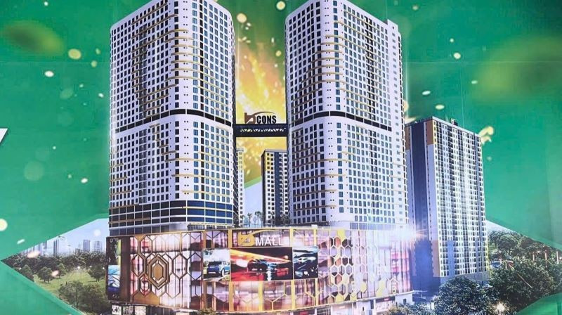 Tòa tháp đôi cao 39 tầng tại dự án Bcons Bình An-Đông Tây sẽ góp phần phát triển thương mại và dịch vụ cho khu vực. bc2.jpg