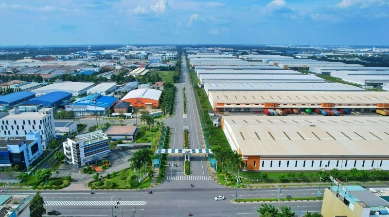 Một góc Khu công nghiệp Việt Nam-Singapore 2 (VSIP 2) tại Thành phố Hồ Chí Minh. 