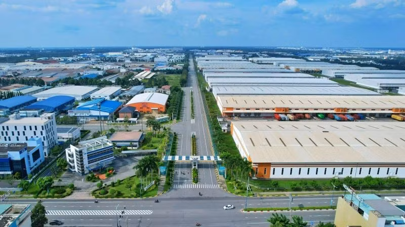 Một góc Khu công nghiệp Việt Nam-Singapore 2 (VSIP 2) tại Thành phố Hồ Chí Minh. 