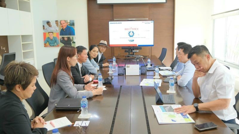 Lãnh đạo Công ty Cổ phần Becamex Bình Định làm việc với một số doanh nghiệp tại Thái Lan. al4.jpg