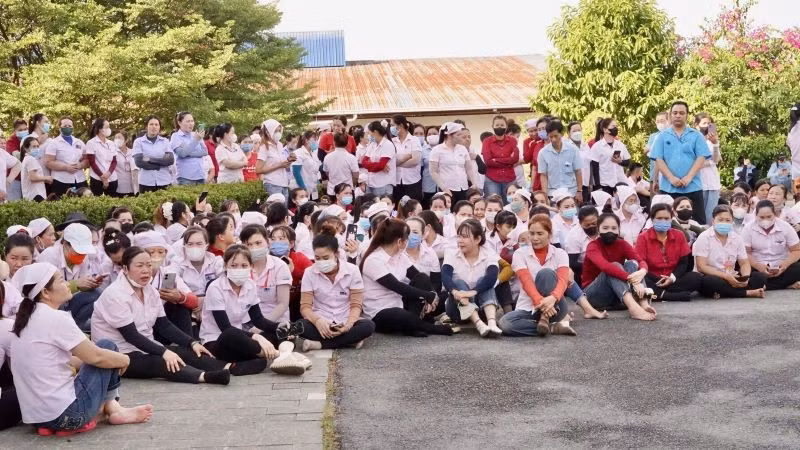 Công nhân lao động tại Công ty TNHH Panko Vina.