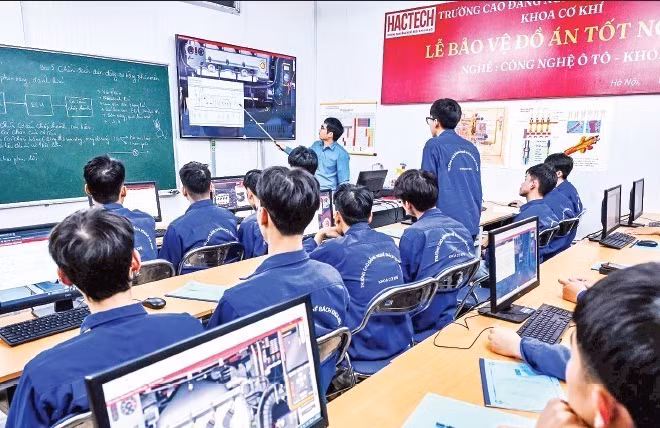 Với chính sách mới, người học có thể tích lũy kết quả học tập theo từng chặng. (Ảnh: THÀNH ĐẠT)