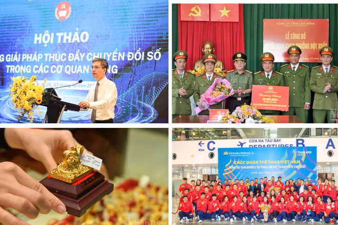 Tin nổi bật ngày 7/12: Đẩy mạnh chuyển đổi số cơ quan Đảng; Đoàn Việt Nam bắt đầu hành trình tại SEA Games 33