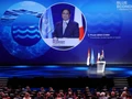 Thủ tướng Phạm Minh Chính phát biểu tại Diễn đàn Tài chính và Kinh tế Xanh của Hội nghị Đại dương Liên hợp quốc lần thứ ba (UNOC 3). Ảnh: TTXVN