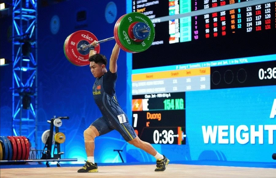 Cử tạ Việt Nam đối mặt thách thức lớn khi hạng cân ASIAD 20 thay đổi