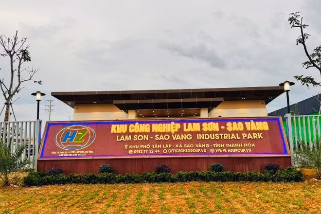 Khu công nghiệp Lam Sơn-Sao Vàng.