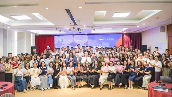 Khóa tập huấn giảng viên nguồn về bảo vệ trẻ em trên môi trường mạng. (Ảnh: Ban tổ chức cung cấp)