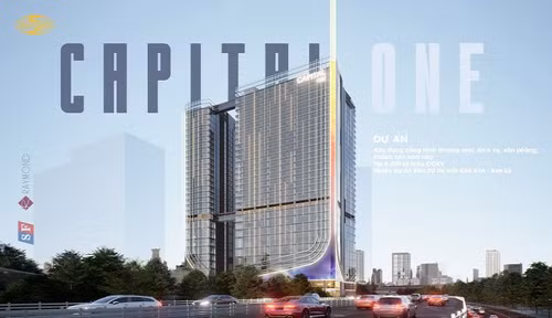 Phối cảnh Dự án Capital One do Tổng công ty Vinaconex đầu tư xây dựng.