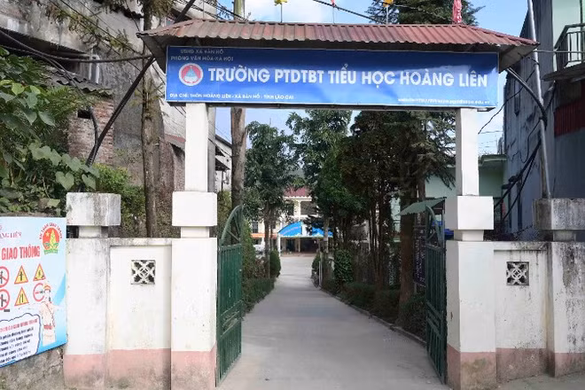 Trường phổ thông dân tộc bán trú tiểu học Hoàng Liên.