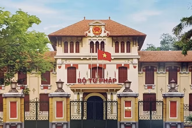 Trụ sở Bộ Tư pháp. (Ảnh: TL)