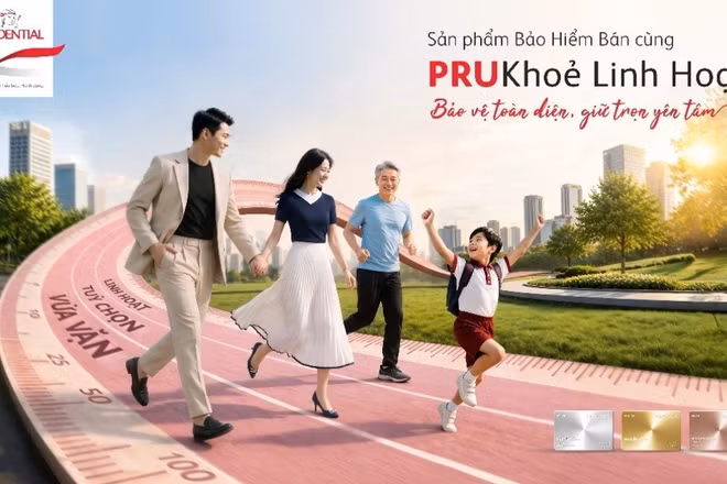Prudential chính thức ra mắt PRUKhỏe Linh Hoạt.