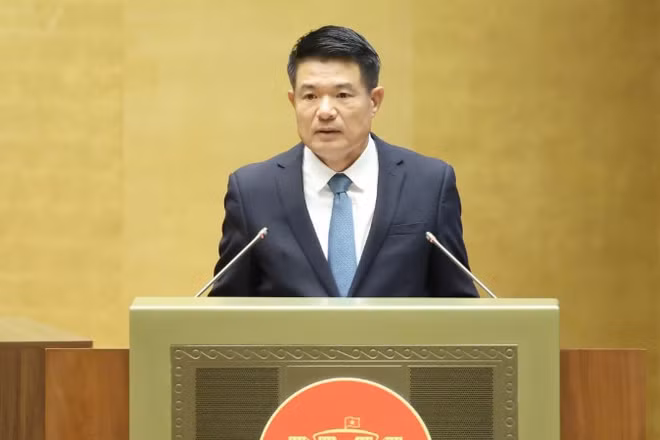 Viện trưởng Kiểm sát nhân dân tối cao Nguyễn Huy Tiến. (Ảnh: DUY LINH)