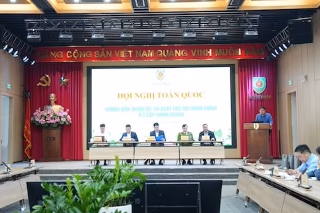 Hội nghị toàn quốc về hướng dẫn thống kê thủ tục hành chính ở 3 cấp chính quyền. (Ảnh: TL)