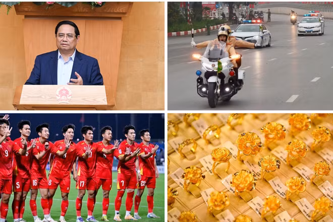 Tin nổi bật ngày 24/1: Lãnh đạo các nước chúc mừng Tổng Bí thư Tô Lâm; Thủ tướng Phạm Minh Chính gửi thư chúc mừng Đội tuyển bóng đá nam U23 Việt Nam; Giá vàng, bạc tăng lên mức cao nhất từ trước tới nay