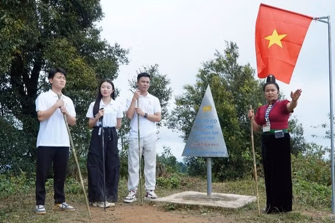 Đỉnh Pú Tó Cọ là điểm được tỉnh Điện Biên tổ chức giải leo núi chinh phục đỉnh Pu Tó Cọ có chủ đề “Theo dấu chân Đại tướng”. (Ảnh: Sở Văn hóa, Thể thao và Du lịch Điện Biên)
