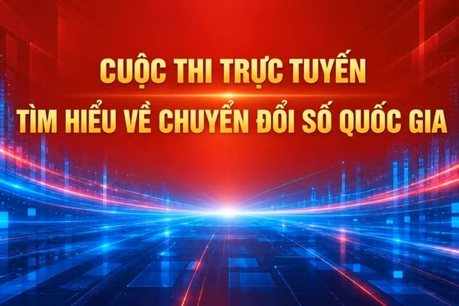 Cuộc thi trực tuyến tìm hiểu về chuyển đổi số quốc gia dự kiến diễn ra trong 4 tuần. (Ảnh: Ban Tuyên giáo Trung ương)