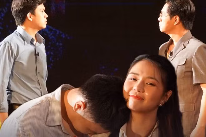 Cùng đề tài gia đình thời hiện đại và sau chiến tranh, hai vở diễn của "Mùa cảm xúc" giúp khán giả cảm nhận, soi chiếu lại chính mình trong tình yêu và hạnh phúc gia đình. (Trong ảnh: Cảnh vở diễn "Mặt nạ người")