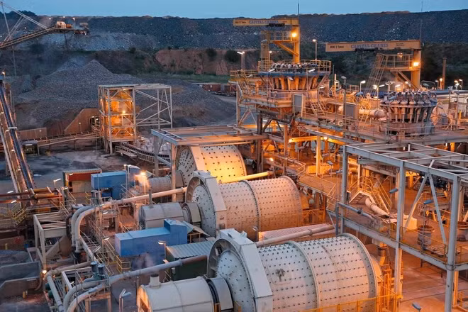 Khai thác mỏ ở Senegal. (Ảnh: ENDEAVOUR MINING)