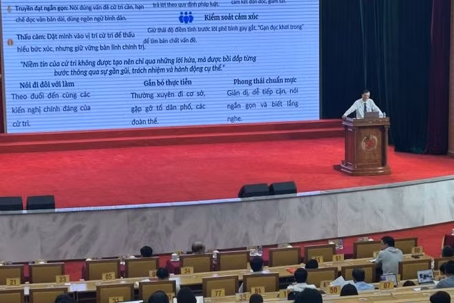 Hội nghị tập huấn, bồi dưỡng kỹ năng, nghiệp vụ cho đại biểu Hội đồng nhân dân ở tỉnh Hưng Yên.