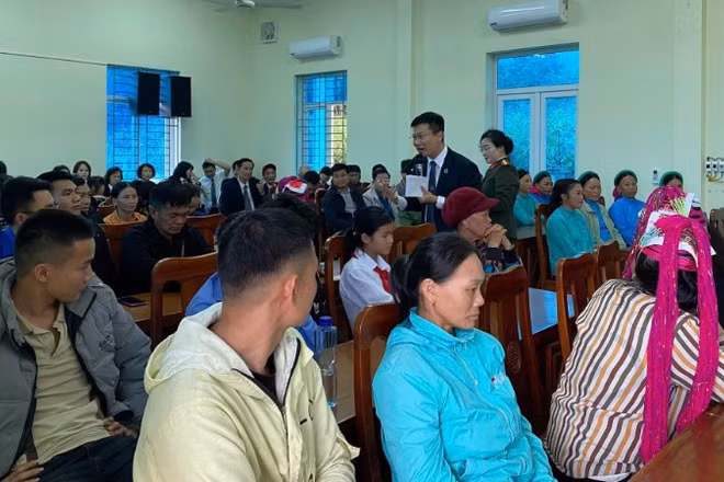 Tuyên truyền, phổ biến giáo dục pháp luật cho đồng bào dân tộc thiểu số. (Ảnh: TL)
