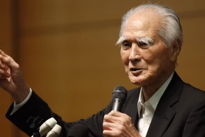 Cựu Thủ tướng Nhật Bản Tomiichi Murayama. (Ảnh: XINHUA)