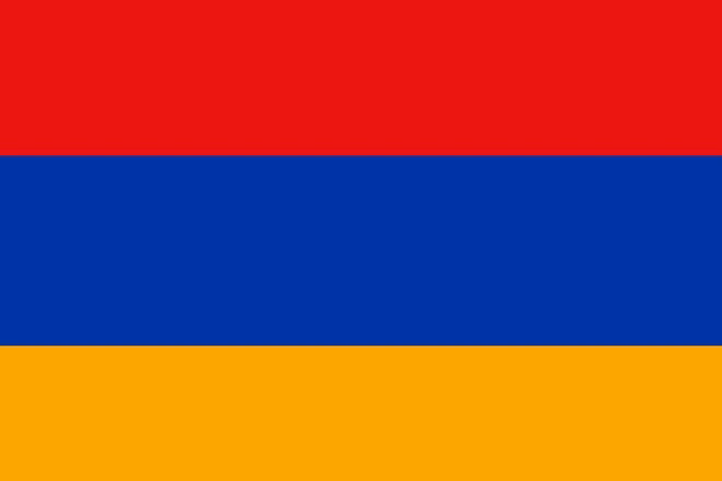 Quốc kỳ của Cộng hòa Armenia.