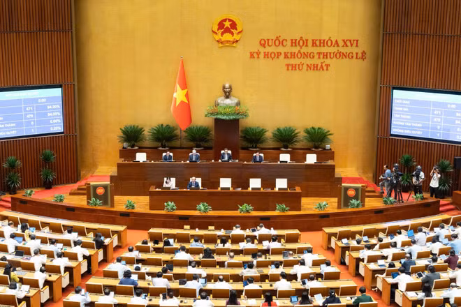 Quốc hội biểu quyết thông qua Luật sửa đổi, bổ sung một số điều của Luật Trách nhiệm bồi thường của Nhà nước, có hiệu lực thi hành từ ngày 1/3/2027. (Ảnh: TL)