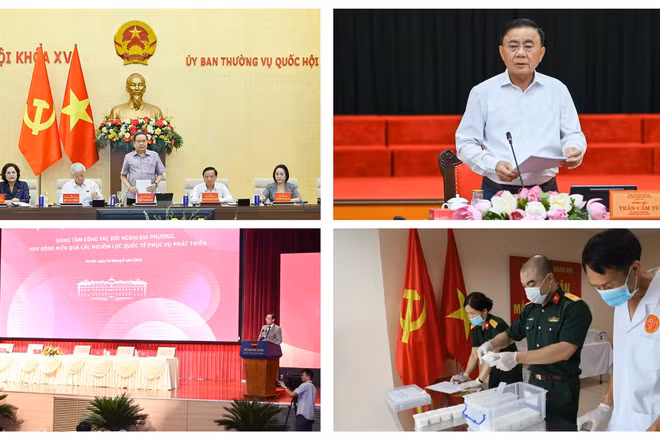 Tin nổi bật ngày 2/8: Hội nghị Ban Thường vụ Đảng ủy Quốc hội với các Tổ trưởng Tổ đảng, Trưởng đoàn, Phó trưởng đoàn phụ trách Đoàn đại biểu Quốc hội các tỉnh, thành phố; Hội nghị Ngoại vụ toàn quốc lần thứ 22
