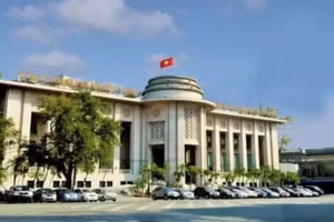 Ảnh minh họa trụ sở Ngân hàng Nhà nước Việt Nam tại Thủ đô Hà Nội. (Ảnh: Ngân hàng Nhà nước)
