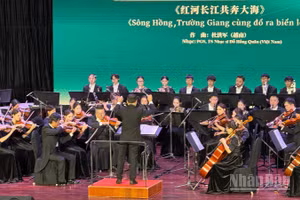 Chương trình giao hưởng hữu nghị Việt Nam-Trung Quốc tại thành phố Đà Nẵng.