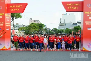 Hàng nghìn người tham gia Ngày chạy Olympic - Vì sức khỏe toàn dân - Vì an ninh Tổ quốc năm 2026.