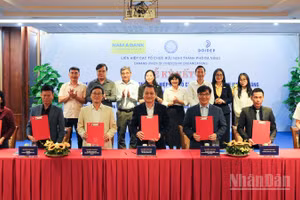 Lễ ký kết Biên bản ghi nhớ hợp tác với các tổ chức phi chính phủ nước ngoài (đợt 2).