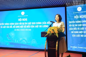Hội nghị truyền thông chính sách đối với dự án Luật Bưu chính (sửa đổi) và Luật Sửa đổi, bổ sung một số điều của Luật Đo lường.