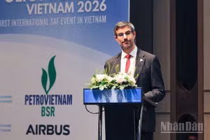 Ông Fabrice Espinosa - Tổng Giám đốc Hiệp hội nhiên liệu hàng không bền vững châu Á (ASAFA).
