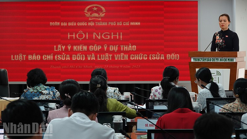 Quang cảnh hội nghị. (Ảnh: LINH BẢO)