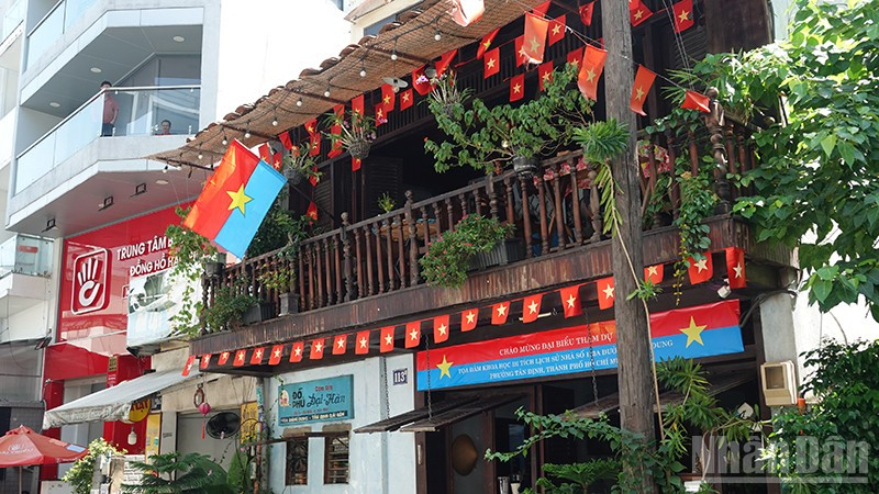 Nhà số 113A đường Đặng Dung, phường Tân Định. (Ảnh: Linh Bảo)