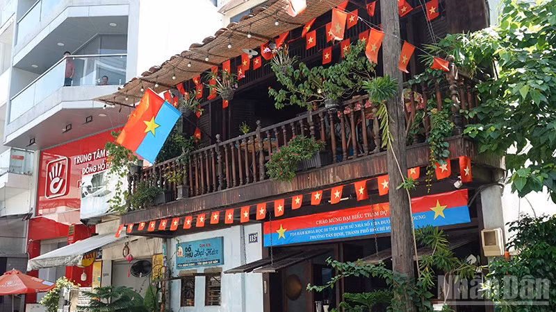 Nhà số 113A đường Đặng Dung, phường Tân Định. (Ảnh: Linh Bảo)