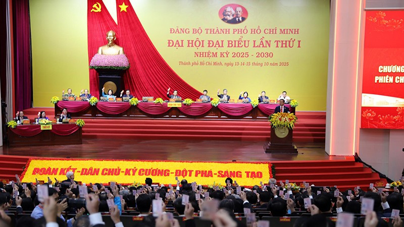 Quang cảnh phiên trù bị Đại hội. (Ảnh: Ban tổ chức)