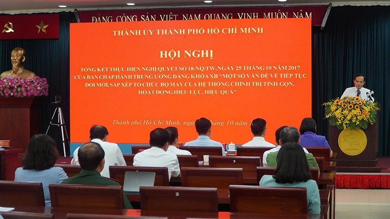 Quang cảnh hội nghị. (Ảnh: LÊ VĨNH)
