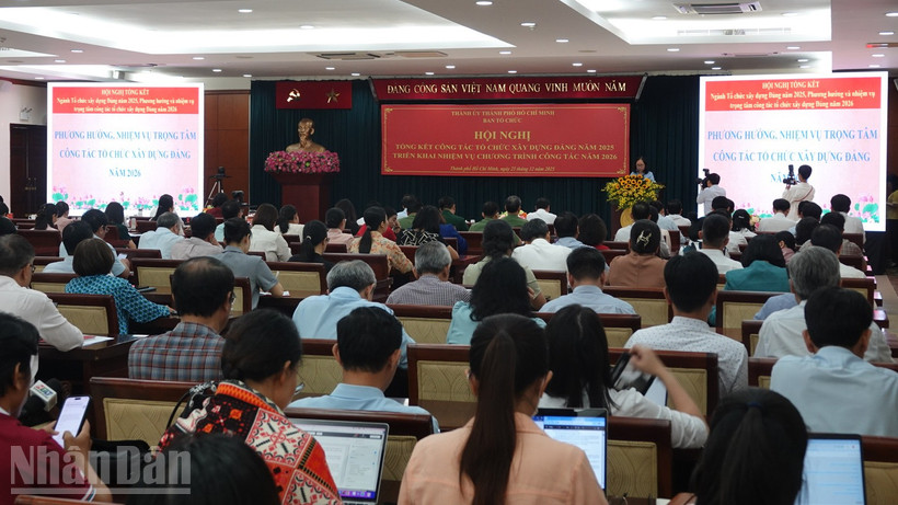 Quang cảnh hội nghị. (Ảnh: LINH BẢO).