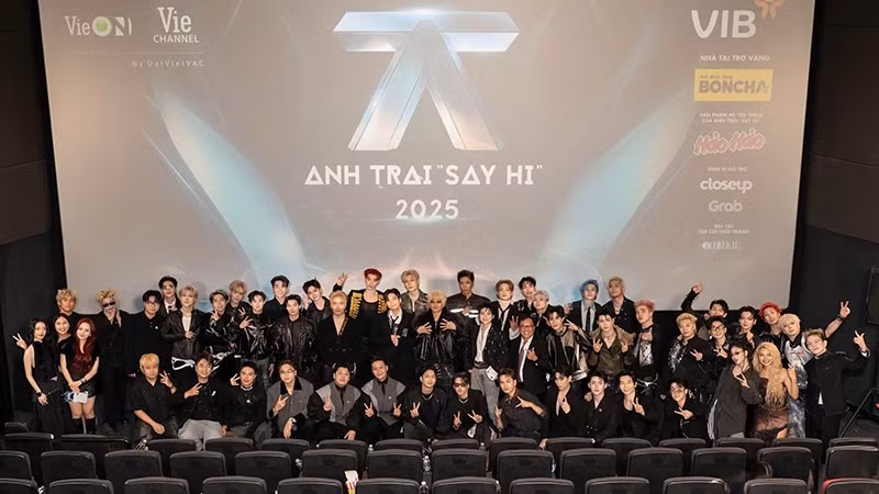 Các nghệ sĩ tham gia Anh Trai "Say Hi" 2025. (Ảnh: Ban tổ chức)