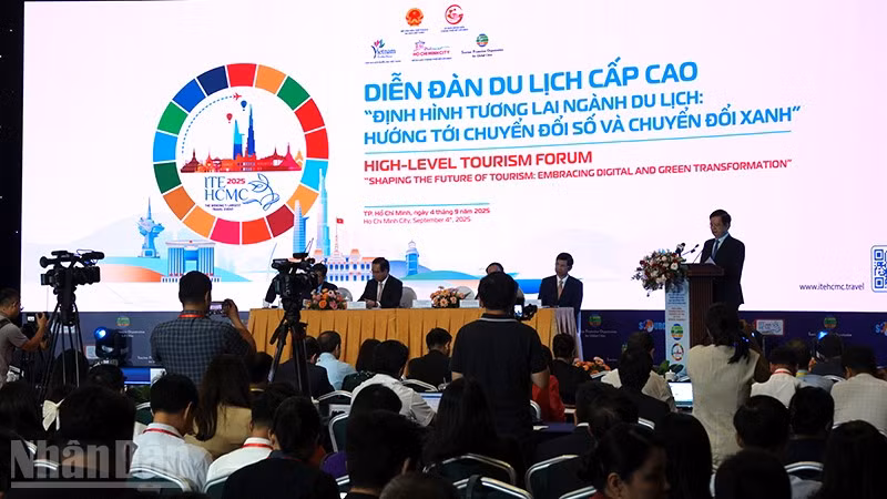 Quang cảnh Diễn đàn. (Ảnh: LINH BẢO)