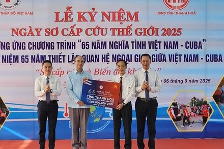 Thanh Hóa đồng hành, chia sẻ khó khăn với nhân dân Cuba.