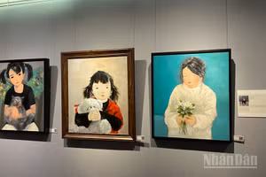 Một góc của triển lãm.