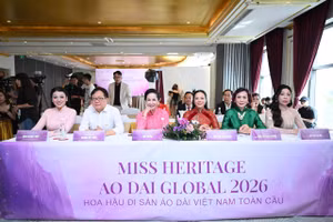 Ban Giám khảo cuộc thi. (Ảnh: Ban tổ chức)